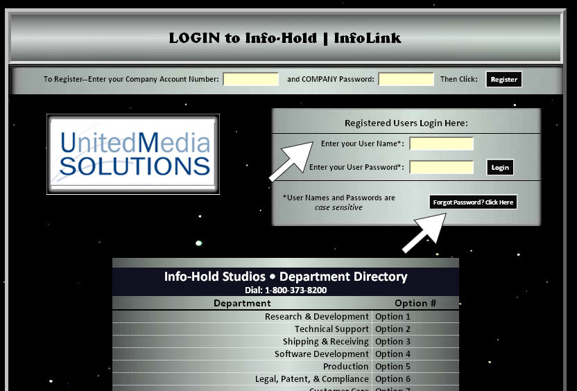 InfoLink Sirius Online Programming Guide
